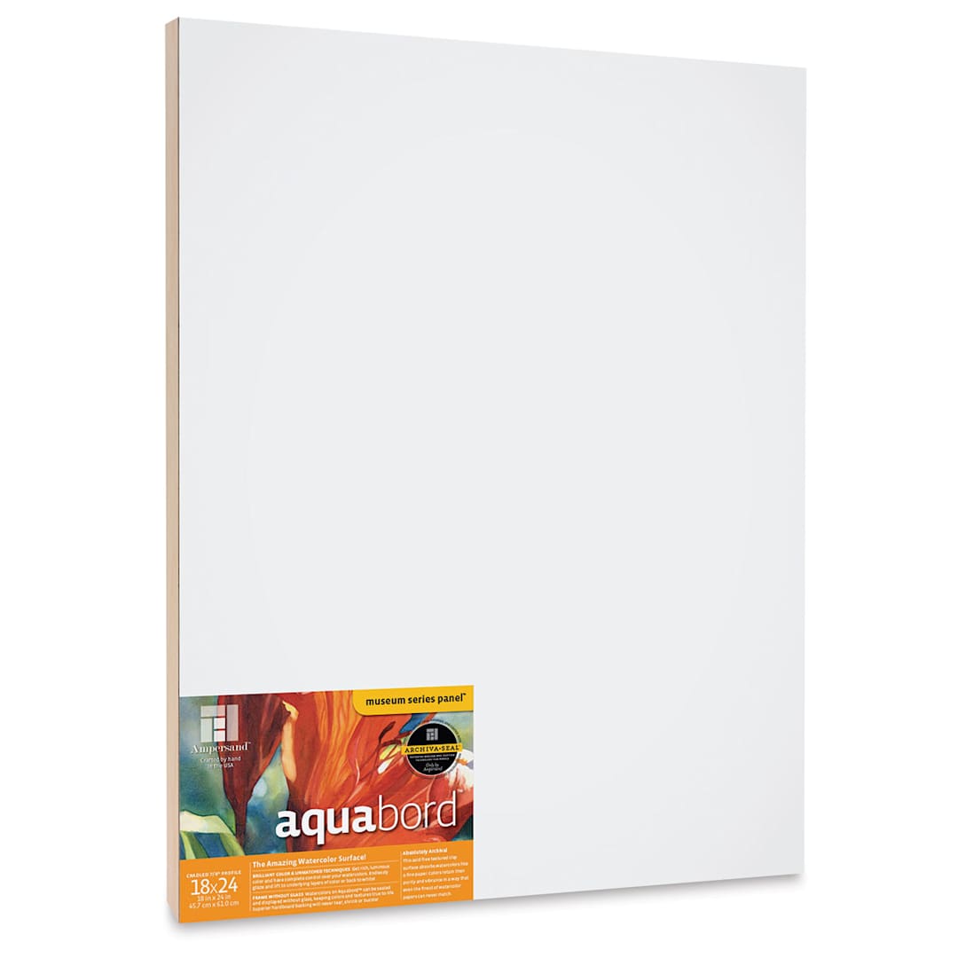 Open in modal - Ampersand Aquabord Panel - 18" x 24", 7/8" Cradled