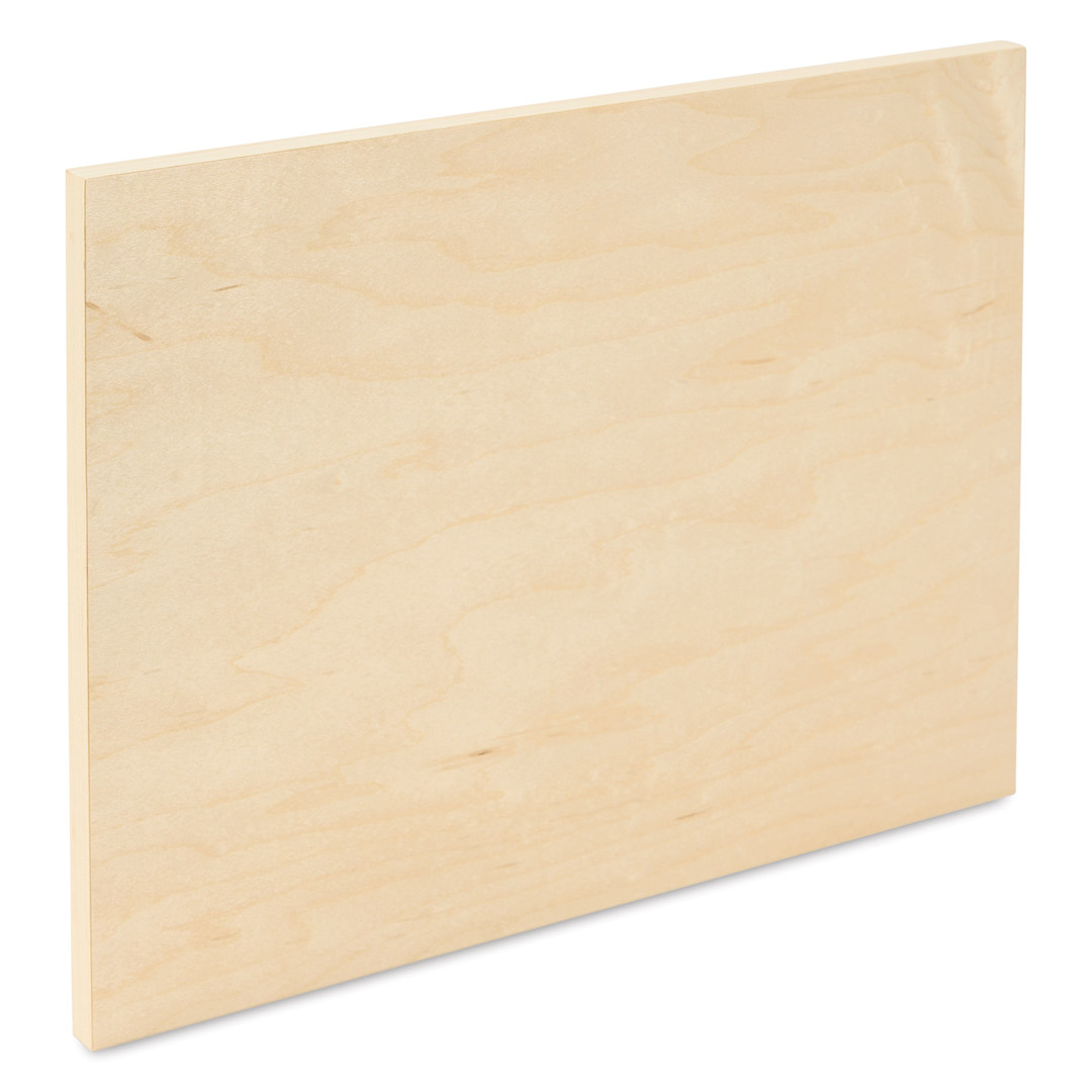 Open in modal - Art Boards Natural Maple Panel - 9" x 12", Uncradled