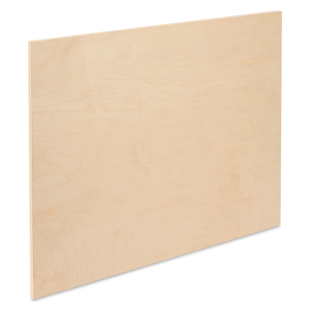 Open in modal - Art Boards Natural Maple Panel - 16" x 20", Uncradled