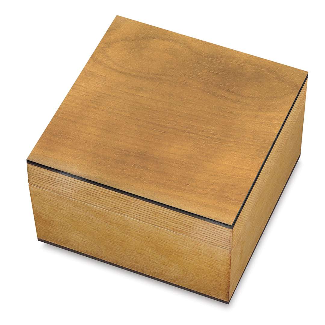 Open in modal - Ampersand Claybord - 5" x 5", Hinged Box