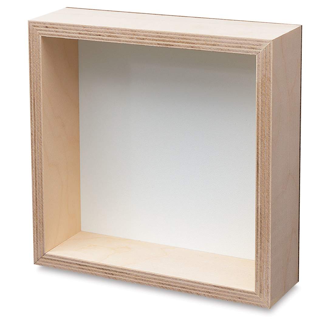 Open in modal - Ampersand Gessobord - 8" x 8", Shadow Box