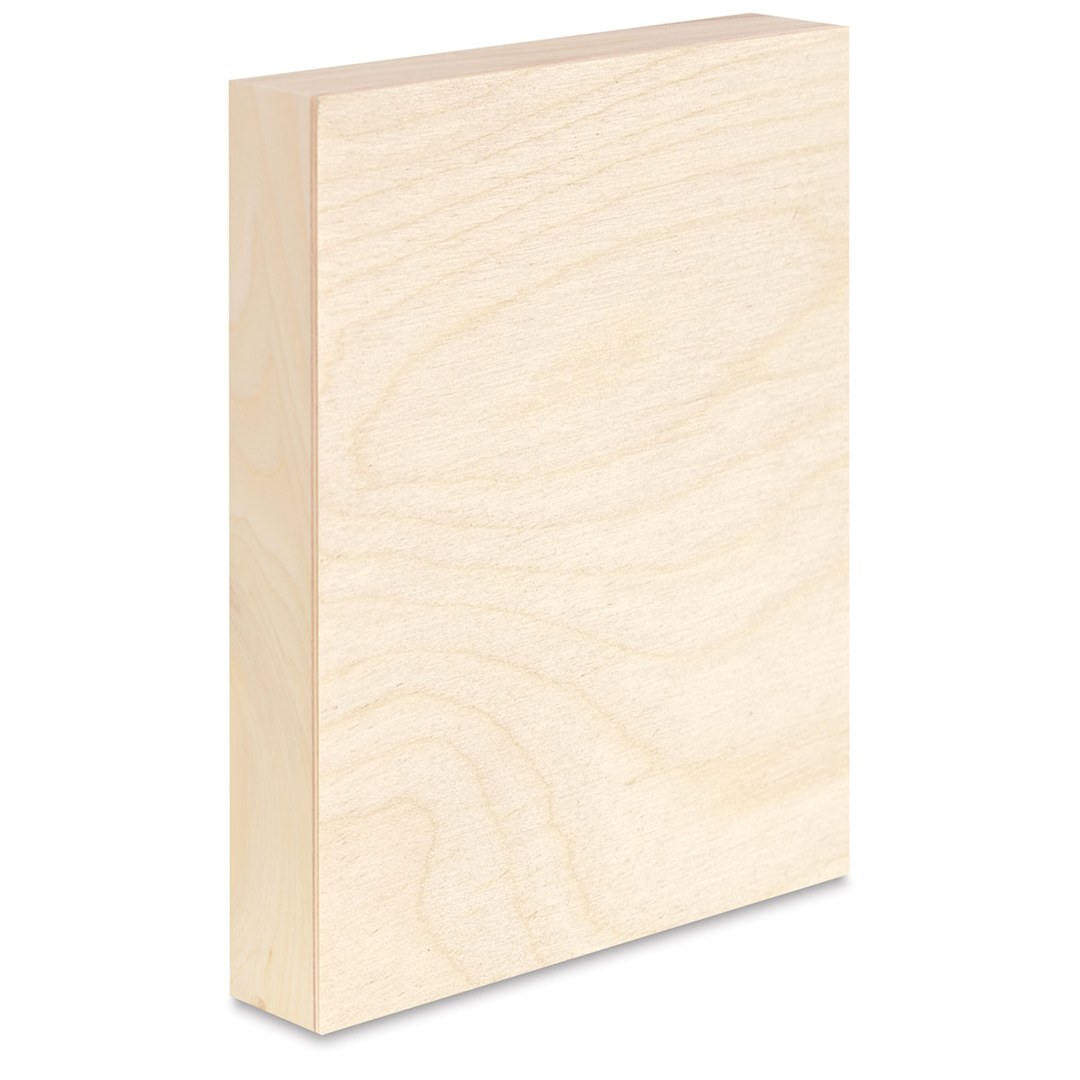 Open in modal - American Easel Clear Gessoed Wood Panel - 36" x 48", 1-5/8" Profile, Cradled