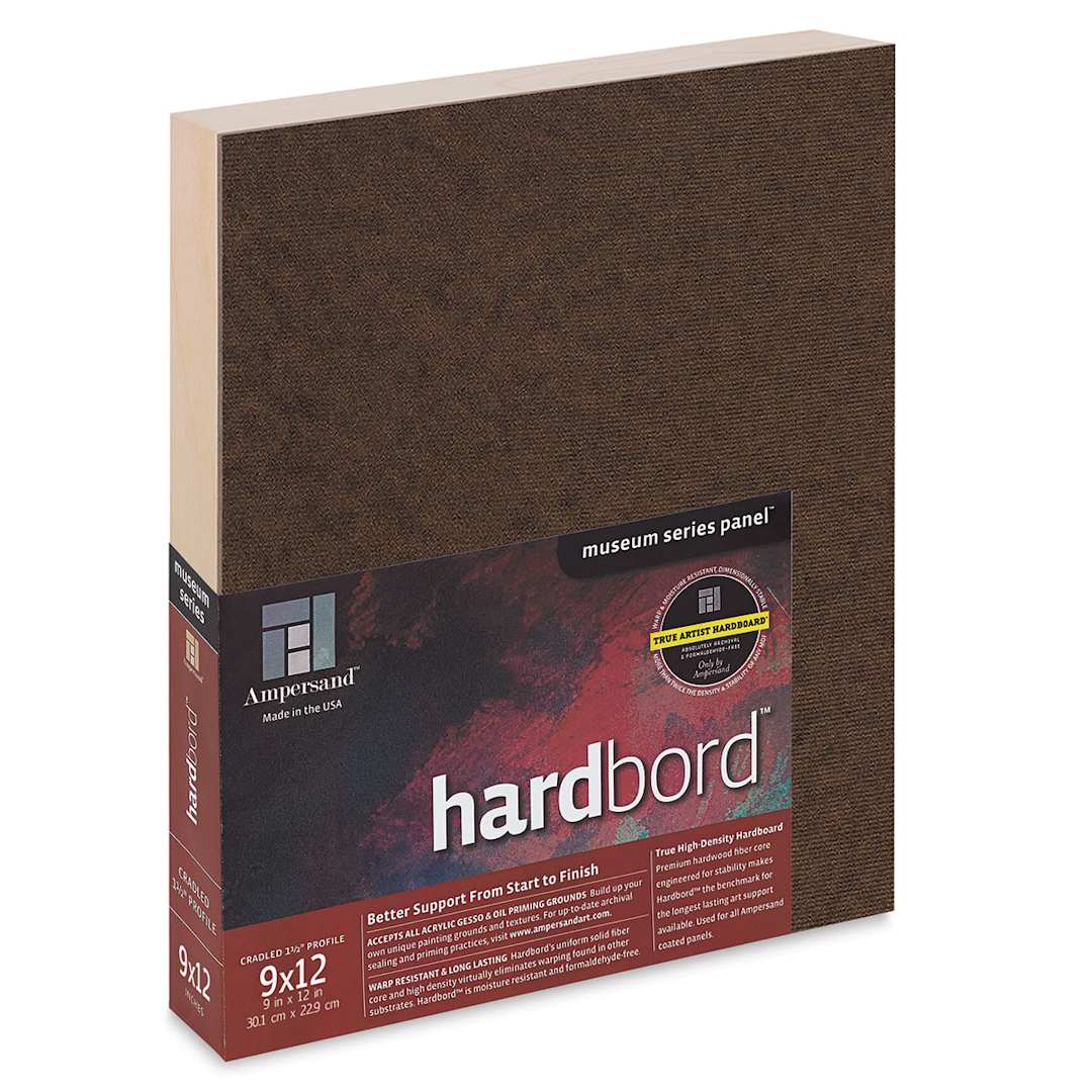 Open in modal - Ampersand Hardbord Panel - 9" x 12", 1-1/2" Cradled