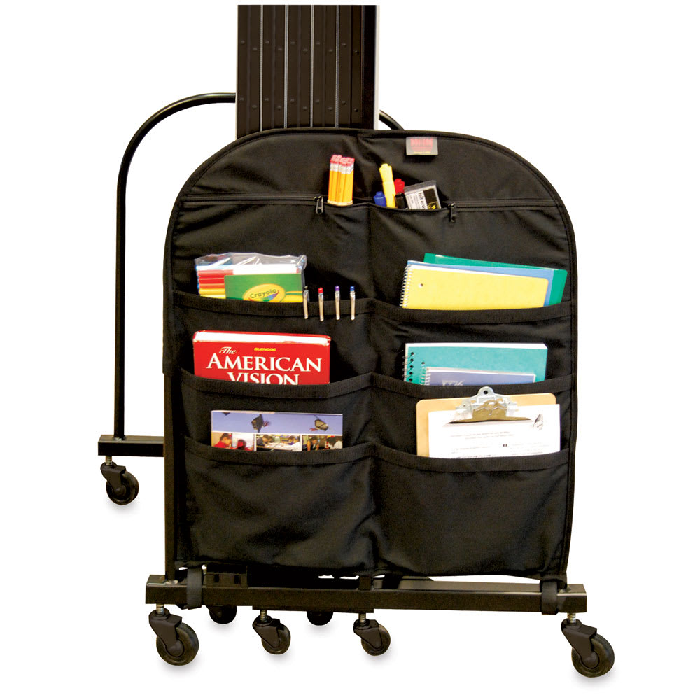 Open in modal - Screenflex Storage Caddy - Black Canvas with 6 Pockets