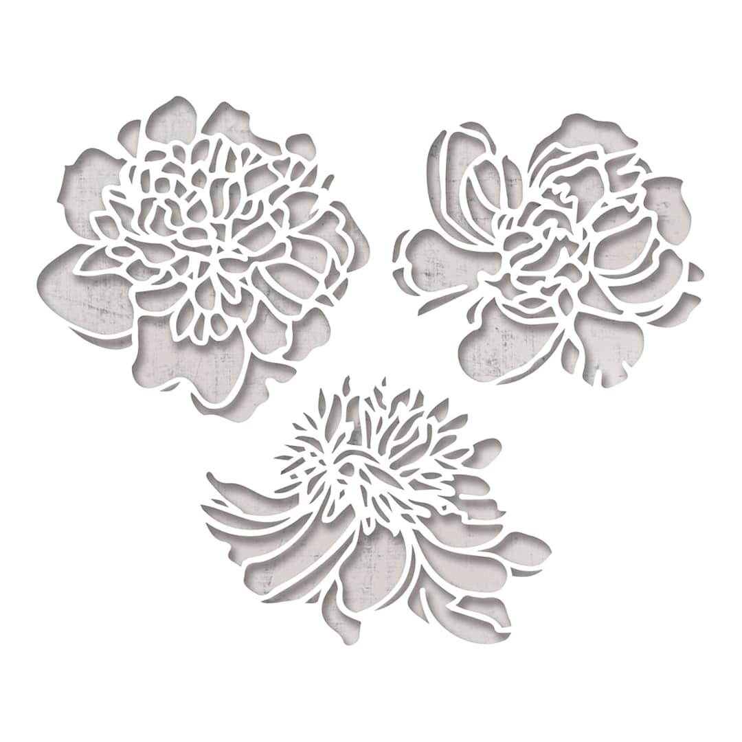 Open in modal - Sizzix Thinlits Dies - Set of 3 Blossom Dies
