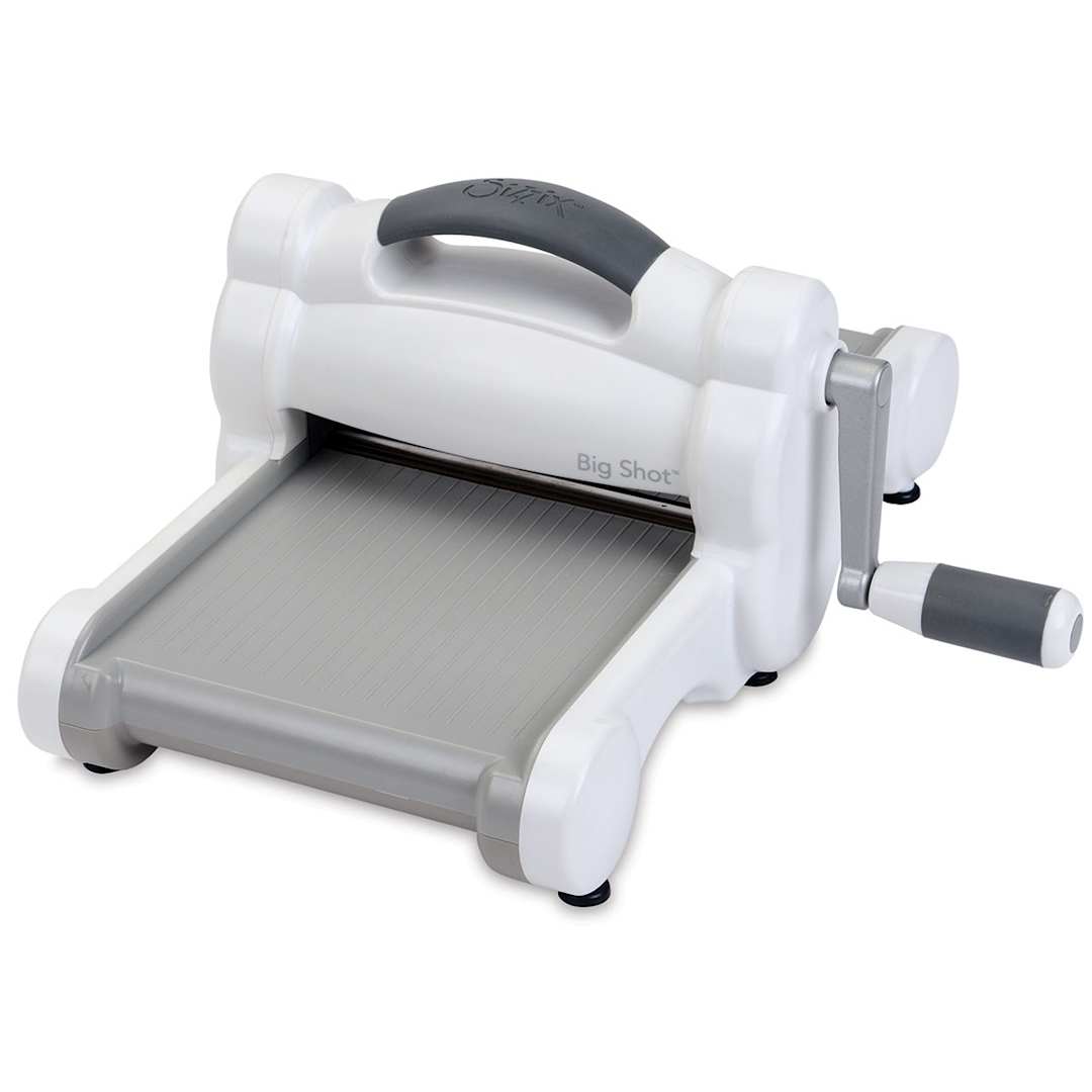 Open in modal - Sizzix Big Shot Die Cutting Machine - Right angle view showing Turn and Carry handles