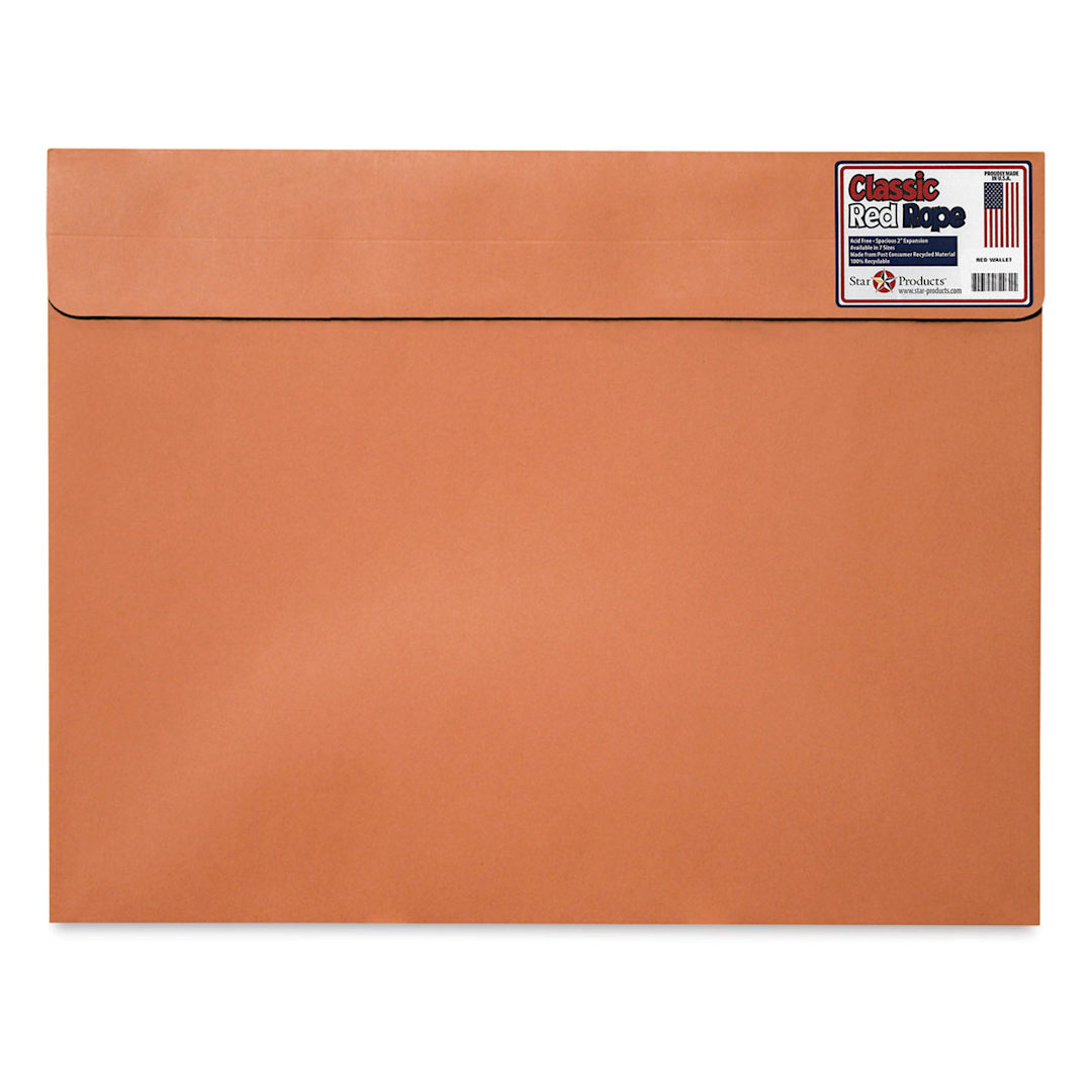 Open in modal - Star Products Wallet Portfolio - 17" x 22" x 2", Red, Without Handles
