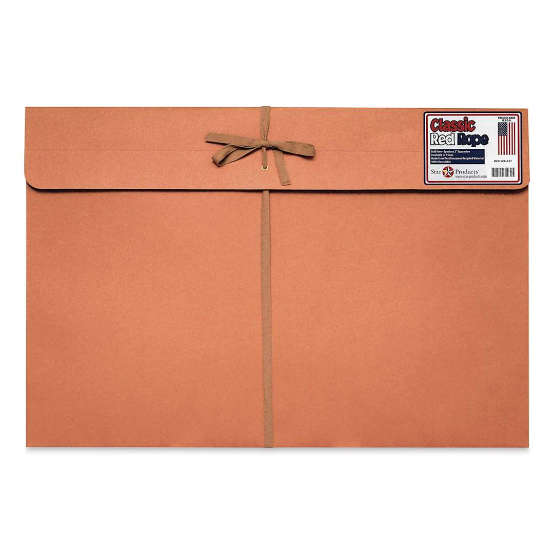 Open in modal - Star Products Wallet Portfolio - 12" x 18", Red