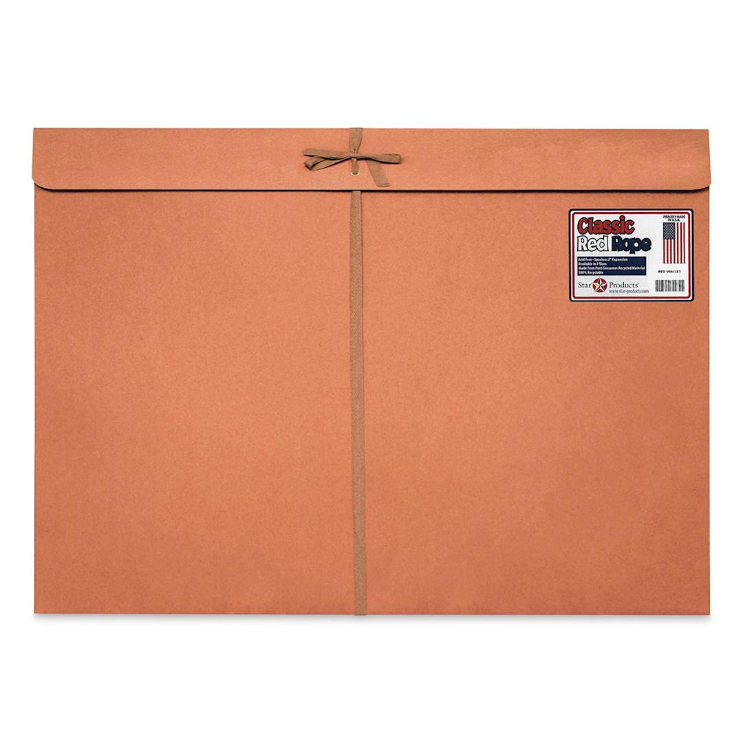 Open in modal - Star Products Wallet Portfolio - 24" x 36", Red