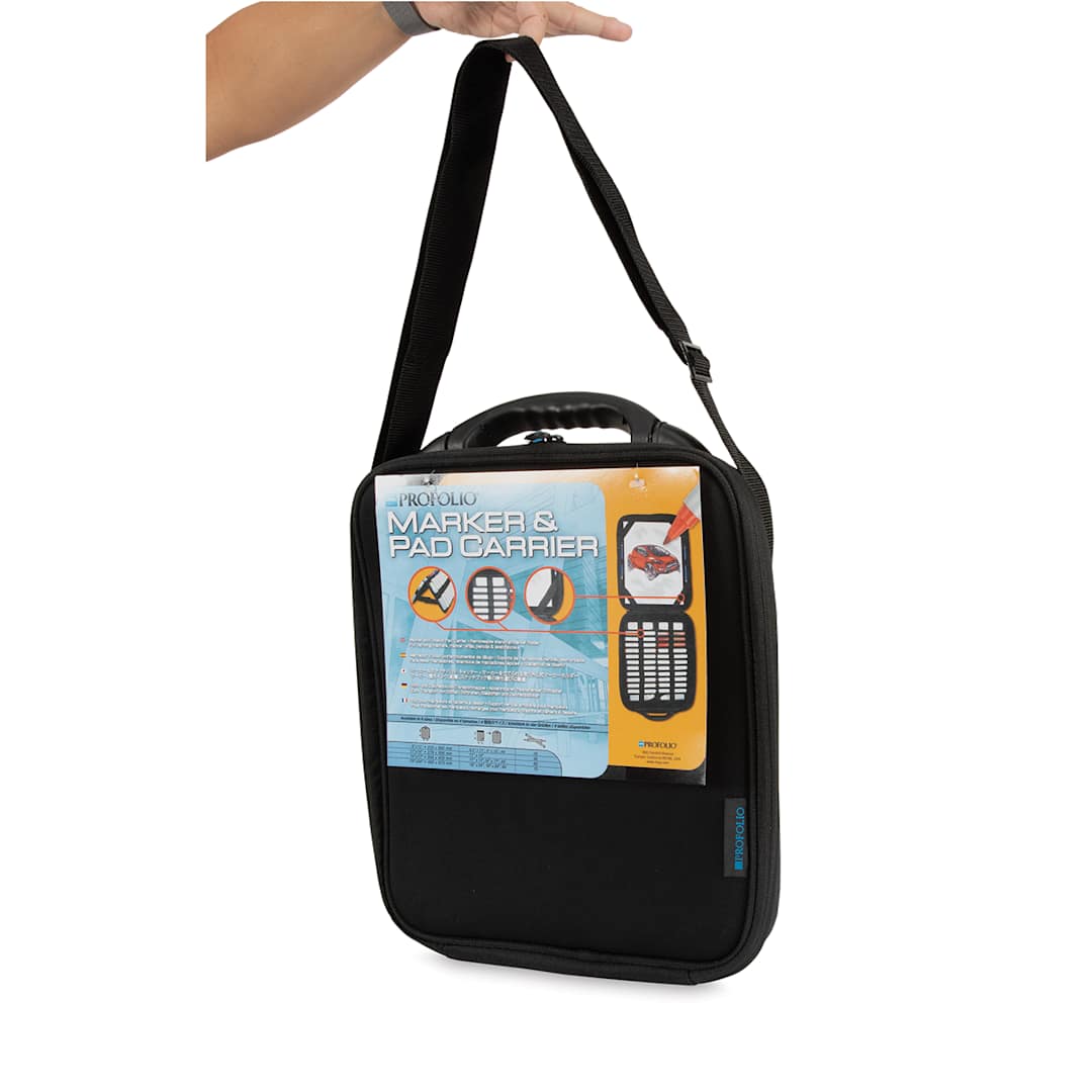 Open in modal - Itoya Profolio Marker and Pad Carrying Case - 9 x 12