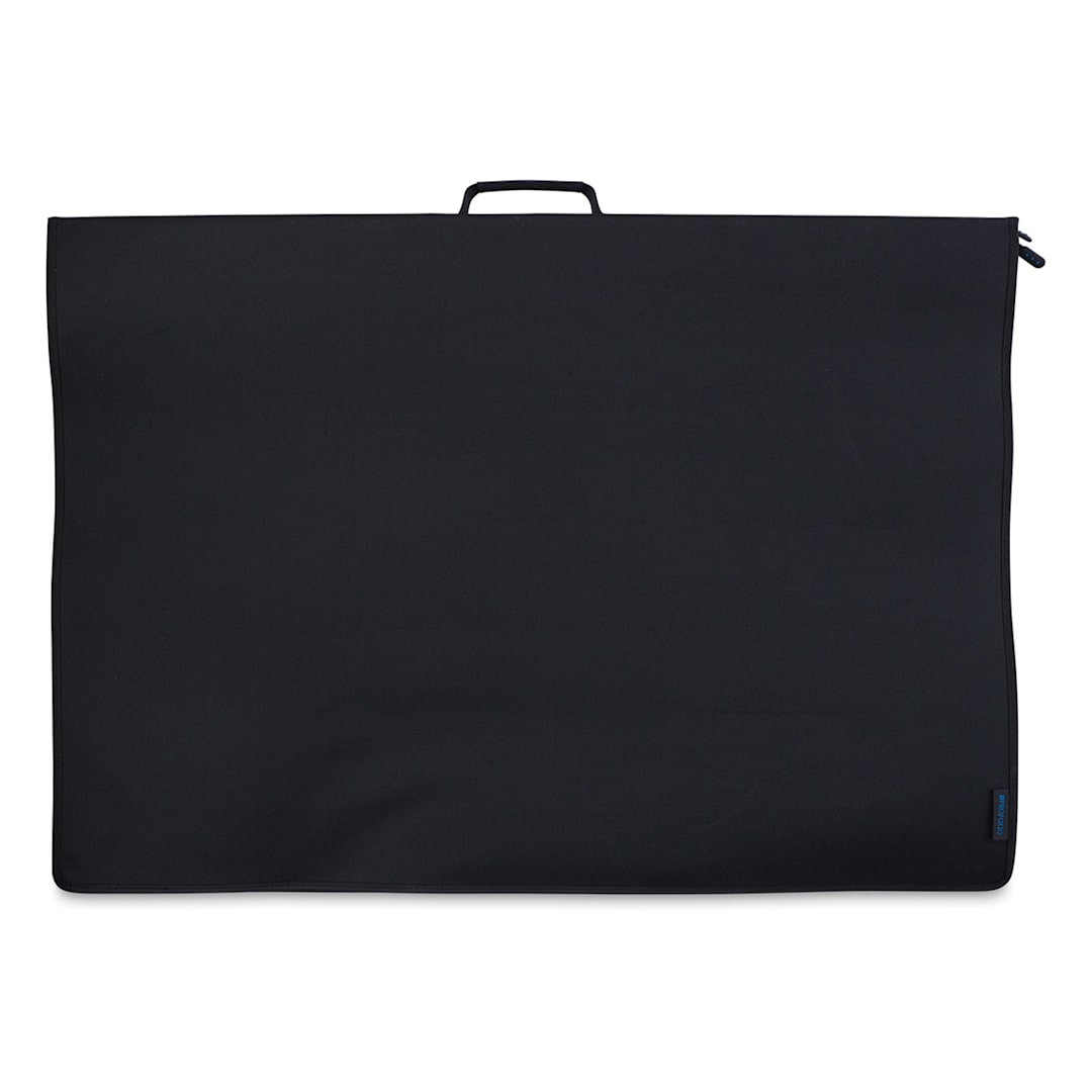 Open in modal - Front view of Itoya Profolio Poster Binder showing handle