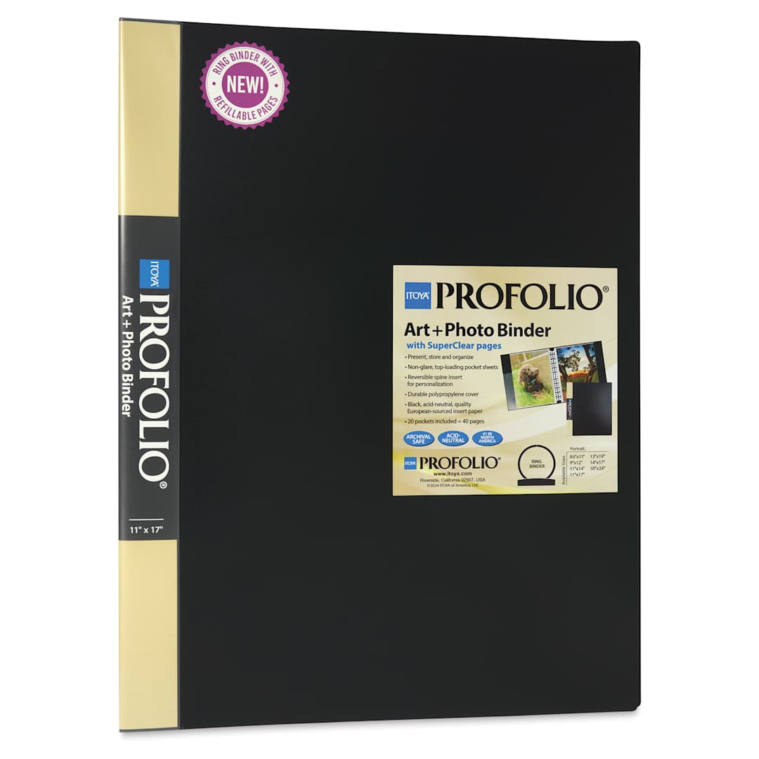 Open in modal - Itoya Art + Photo Binder - 11" x 17", 20 Pages, front cover
