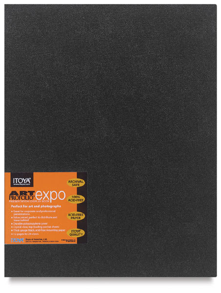Open in modal - Itoya Art Profolio Expos - Front cover with label
