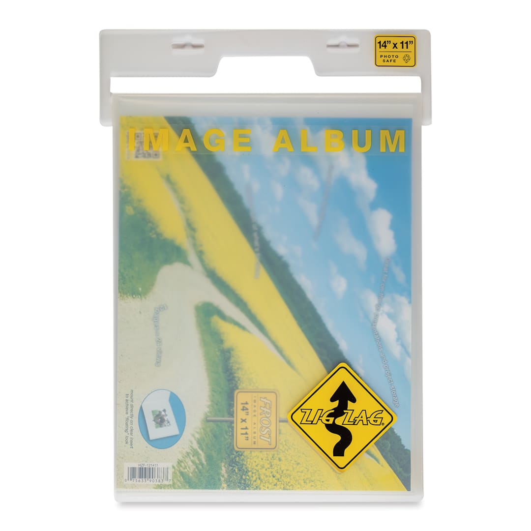 Open in modal - Itoya ZigZag Frost Image Album - 14" x 11", Landscape