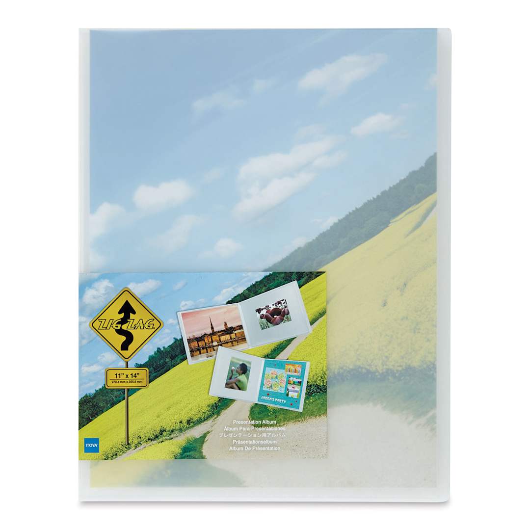 Open in modal - Itoya ZigZag Frost Image Album - 11" x 14", Portrait