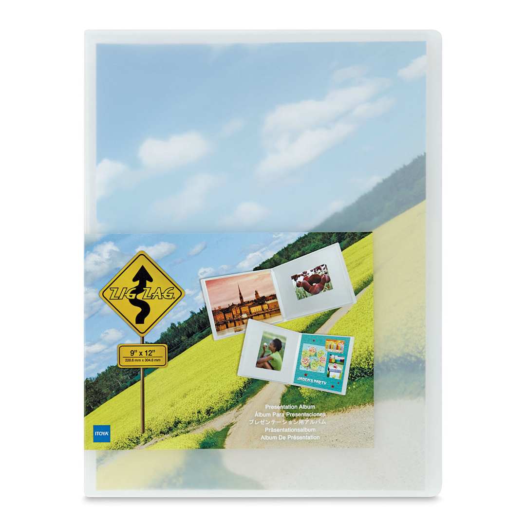 Open in modal - Itoya ZigZag Frost Image Album - 9" x 12", Portrait