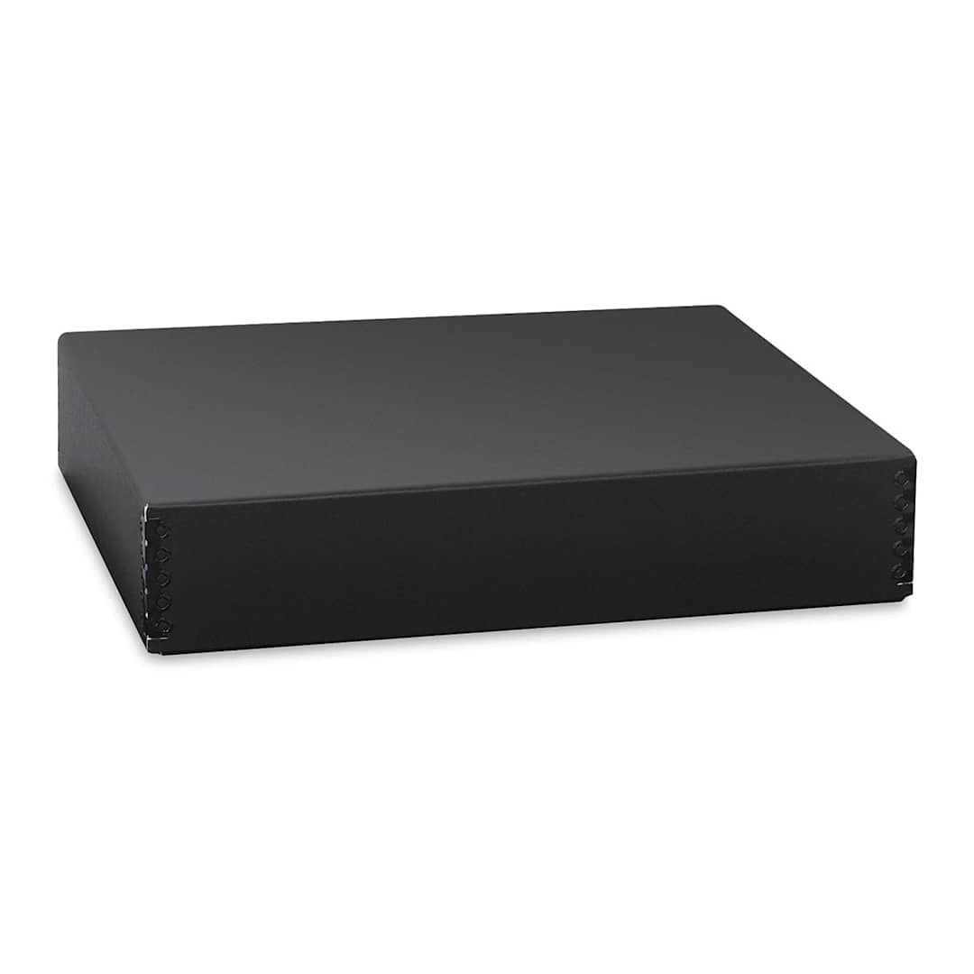 Open in modal - Lineco Museum Storage Box - 18" x 14" x 3", Black