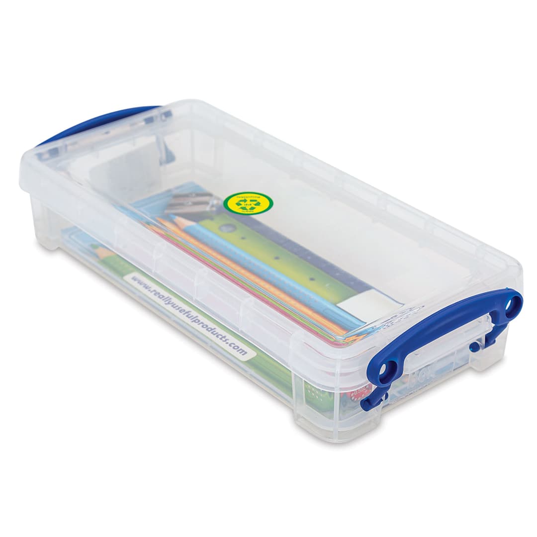 Open in modal - Pencil Storage Box (with lid on, supplies not included)