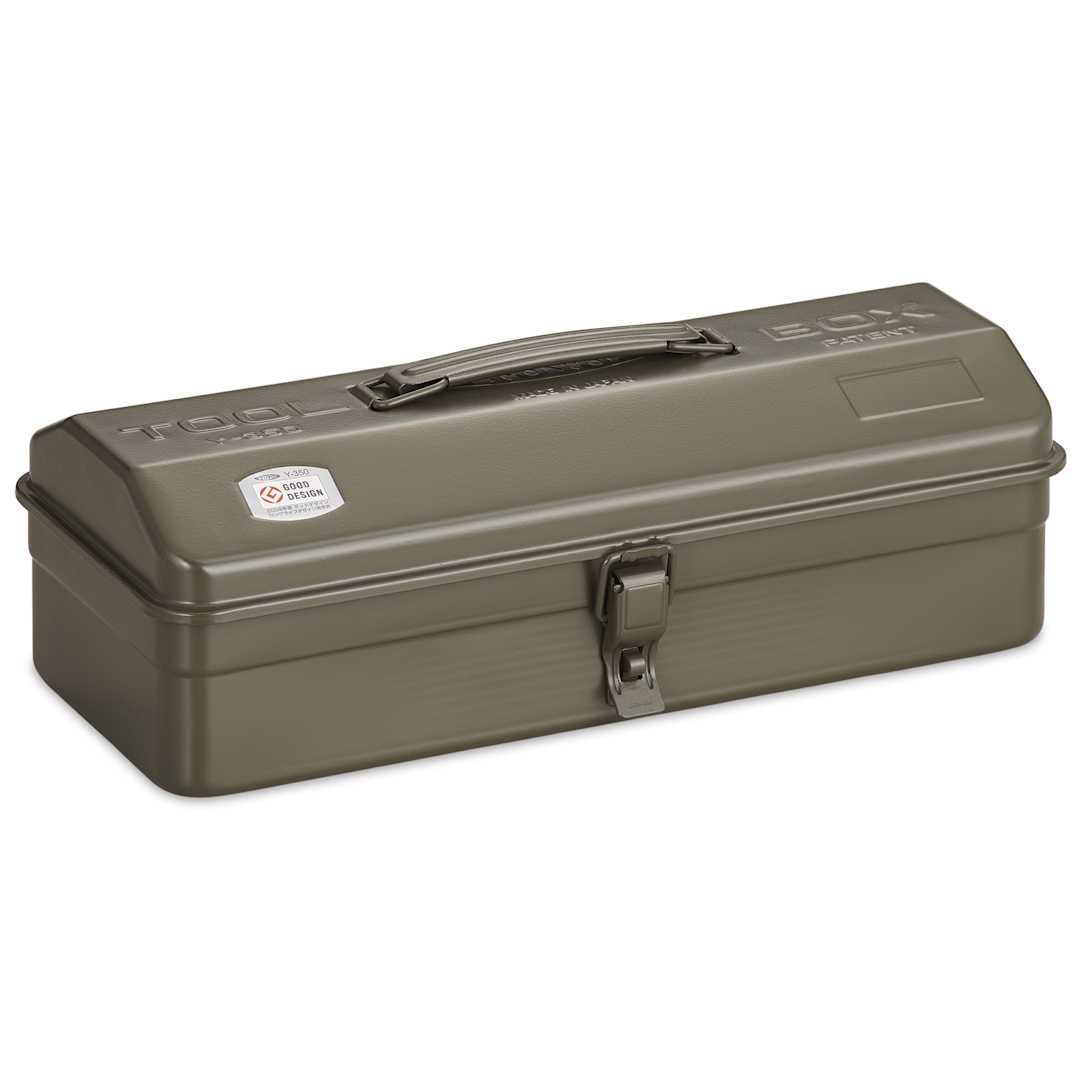 Open in modal - Toyo Camber-Top Y-350 Toolbox - Military Green, 14" x 5.9" x 4.3"