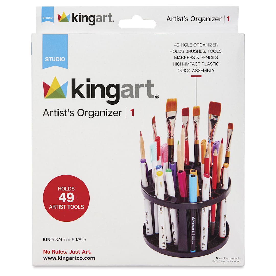 Open in modal - Kingart Artist’s Organizer, front of packaging