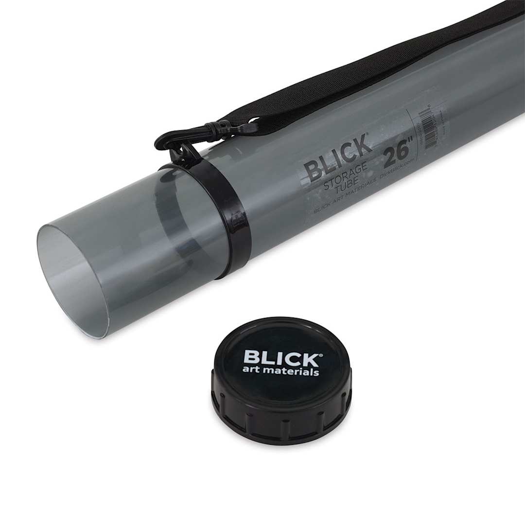Open in modal - Blick Storage Tube - Gray, 25-1/2" Close-up