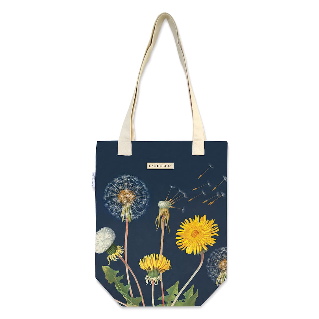 Open in modal - Cavallini Dandelions Tote Bag