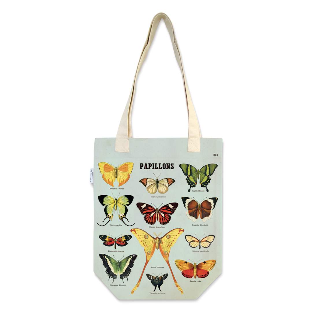 Open in modal - Cavallini Butterflies Tote Bag