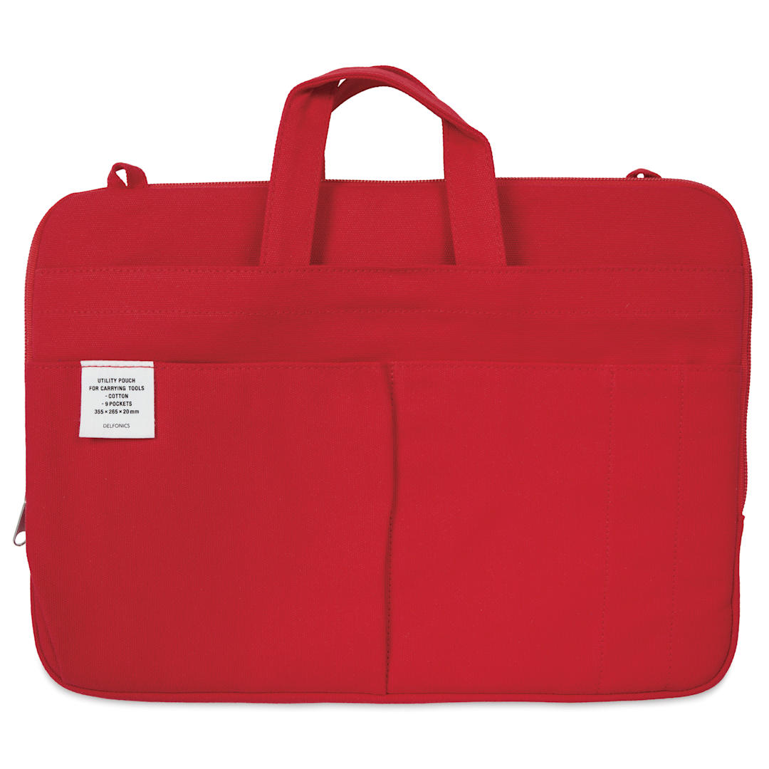 Open in modal - Delfonics Carrying Case - Red, front