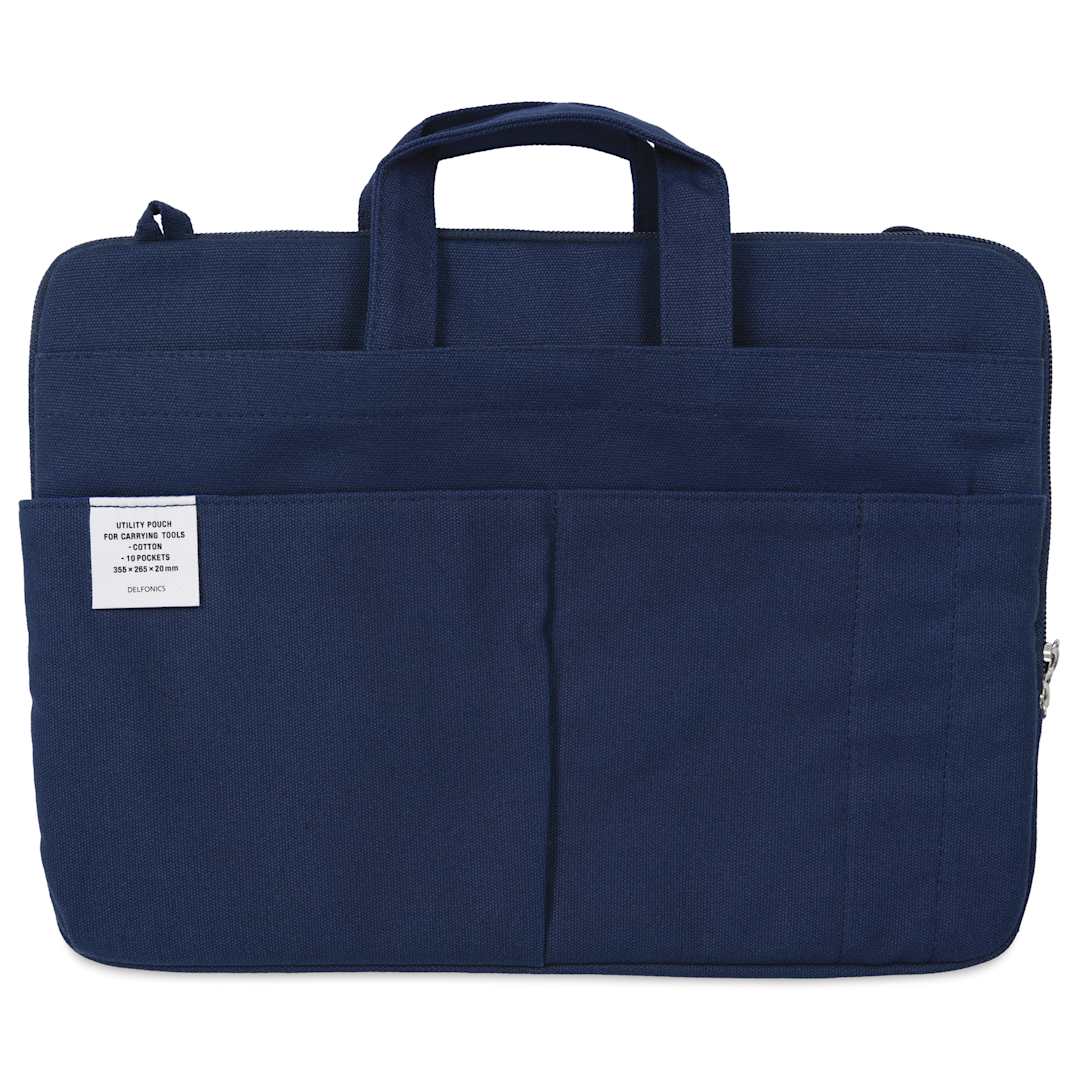 Open in modal - Delfonics Carrying Case - Dark Blue, front