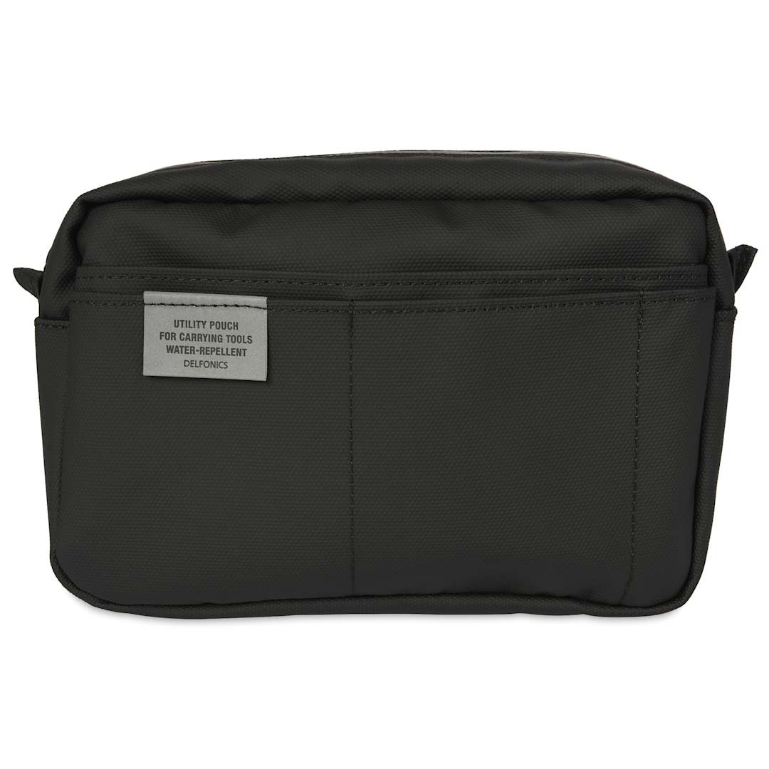 Open in modal - Delfonics Water Repellent Inner Carrying Case - Black, 5.5" x 7.5" x 2.2", front