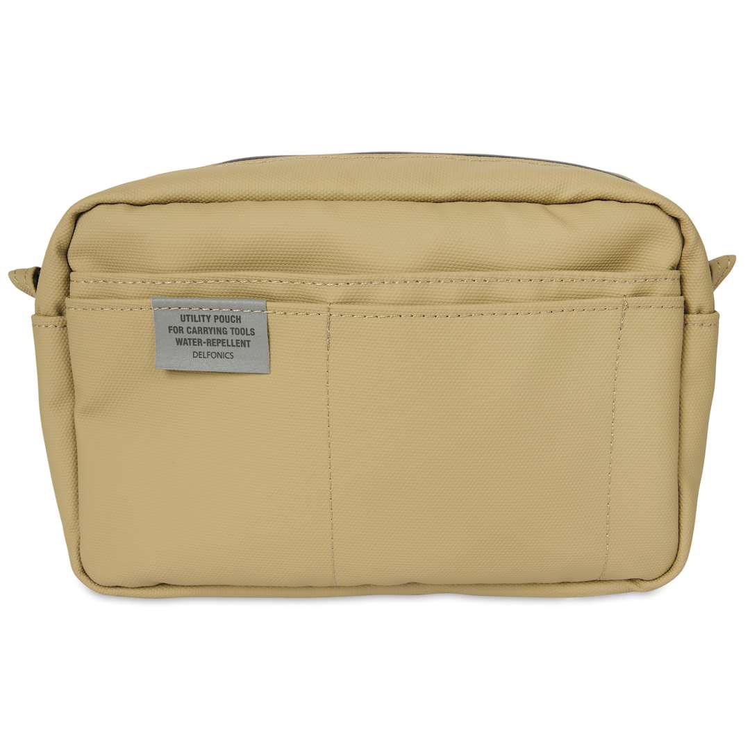 Open in modal - Delfonics Water Repellent Inner Carrying Case - Beige, 5.5" x 7.5" x 2.2", front