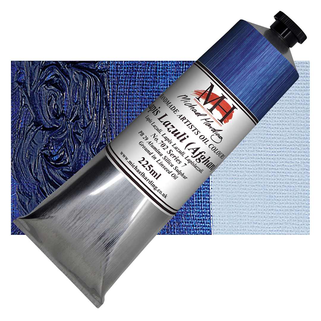 Michael Harding Artists Oil Color - Lapis Lazuli, 225 ml tube