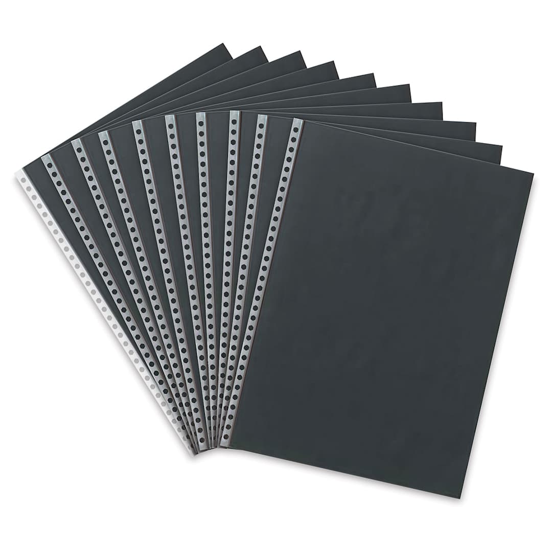 Open in modal - Prat Sheet Protector Pack - 11" x 8 1/2", Portrait, Pkg of 10
