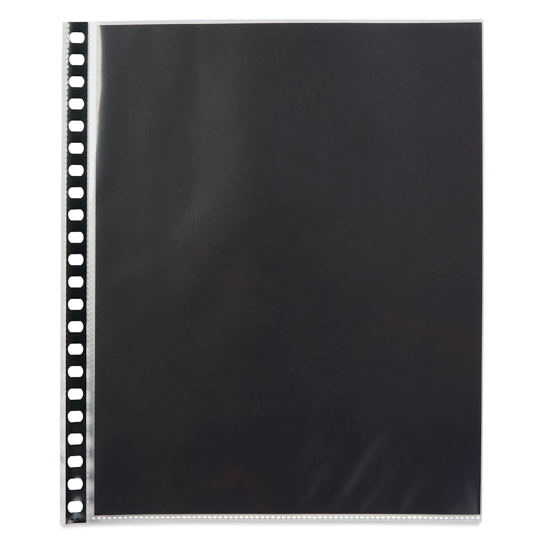 Open in modal - Prat Archival Refill Page Pack - 8 1/2" x 11", Top-Loading, Portrait, Pkg of 10