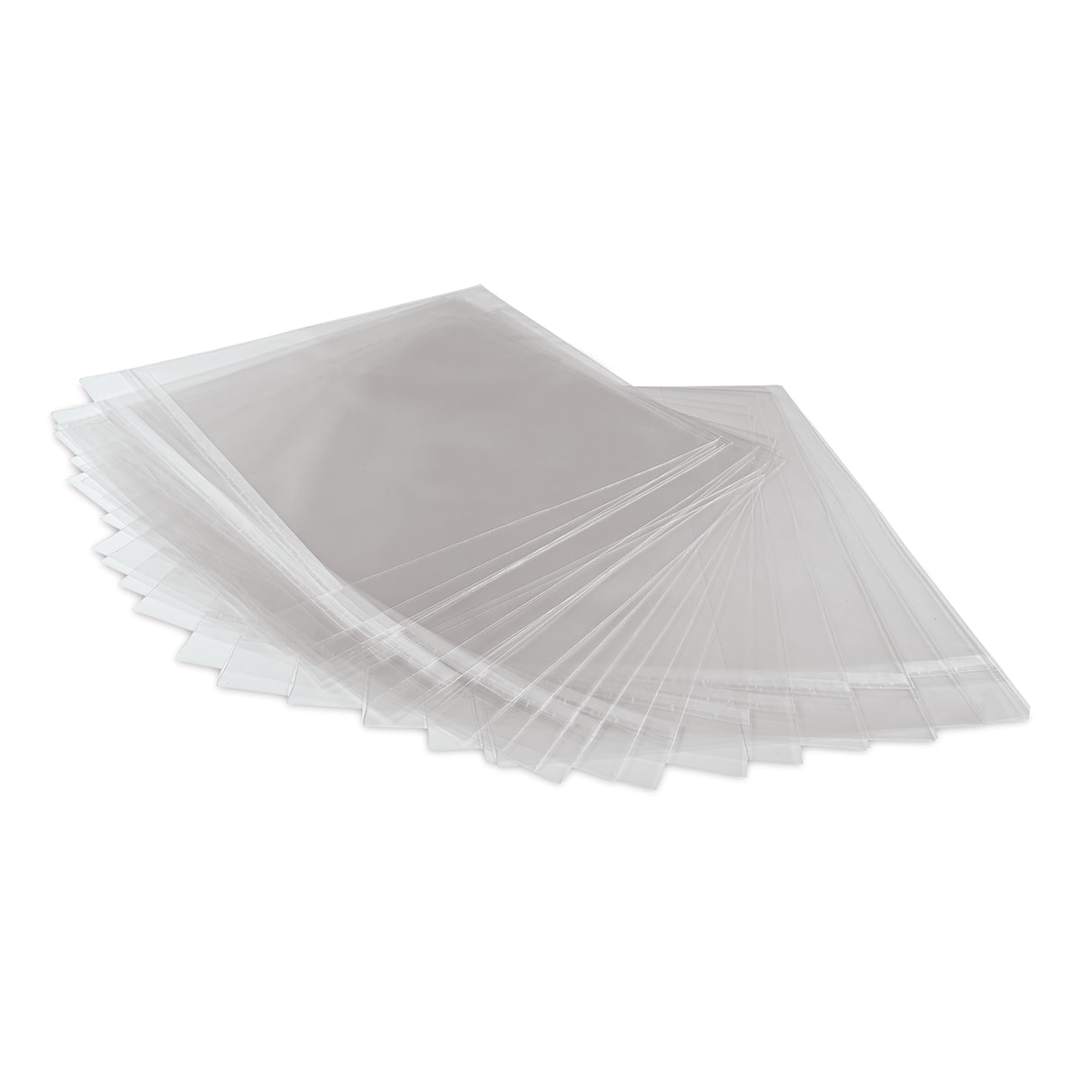 Open in modal - Blick Archival Bag Pack - 14" x 16", Pkg of 25, fanned out