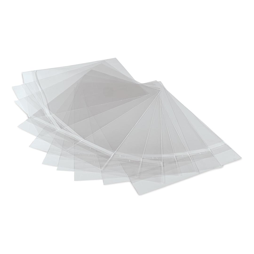Open in modal - Blick Archival Bag Pack - 11" x 14", Pkg of 25, fanned out