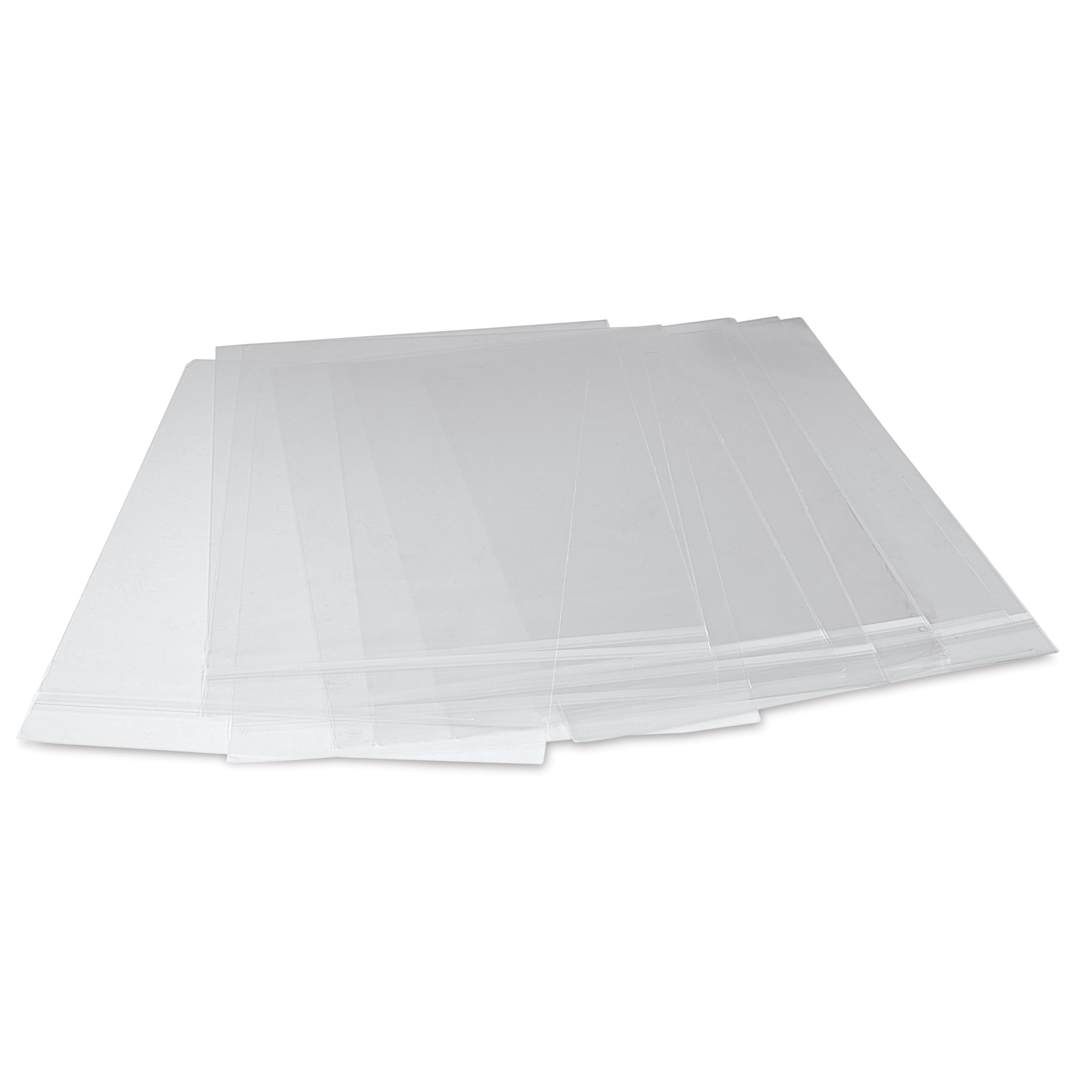 Open in modal - Blick Archival Bag Pack - 18" x 24", Pkg of 25, bags laid out
