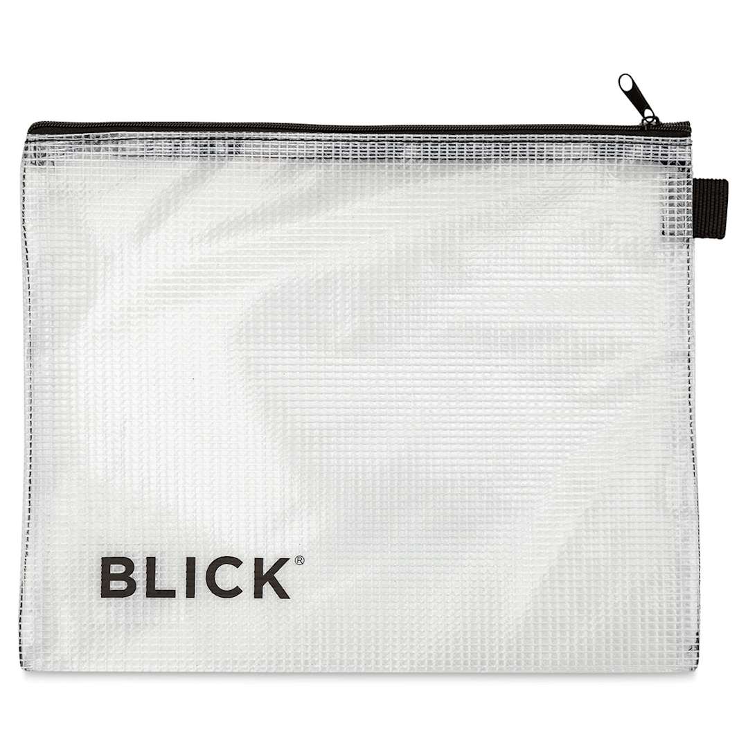 Open in modal - Blick Mesh Zipper Bag - 9-1/2" x 7-1/2"