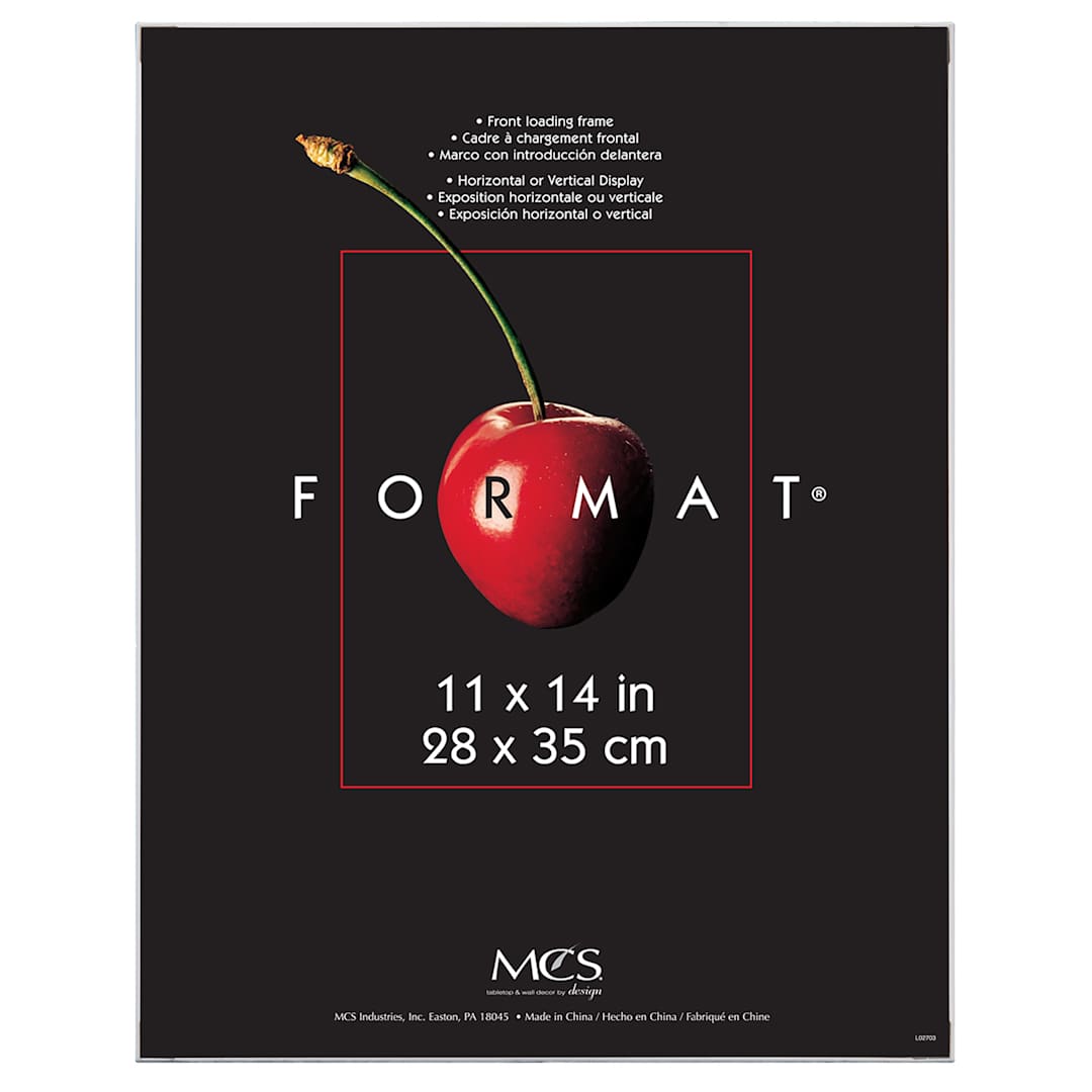 Open in modal - MCS Format Frame, White, 11" x 14"