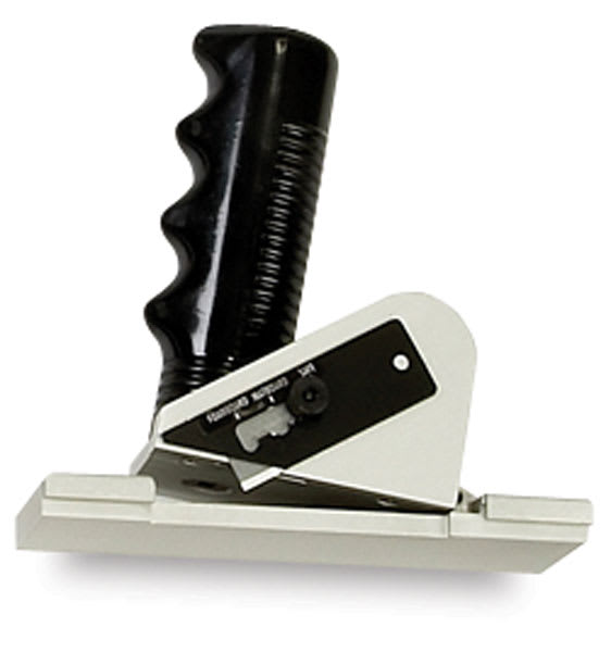 Open in modal - Logan 701-1 Straight Cutter Elite - Side view of cutter showing blade

