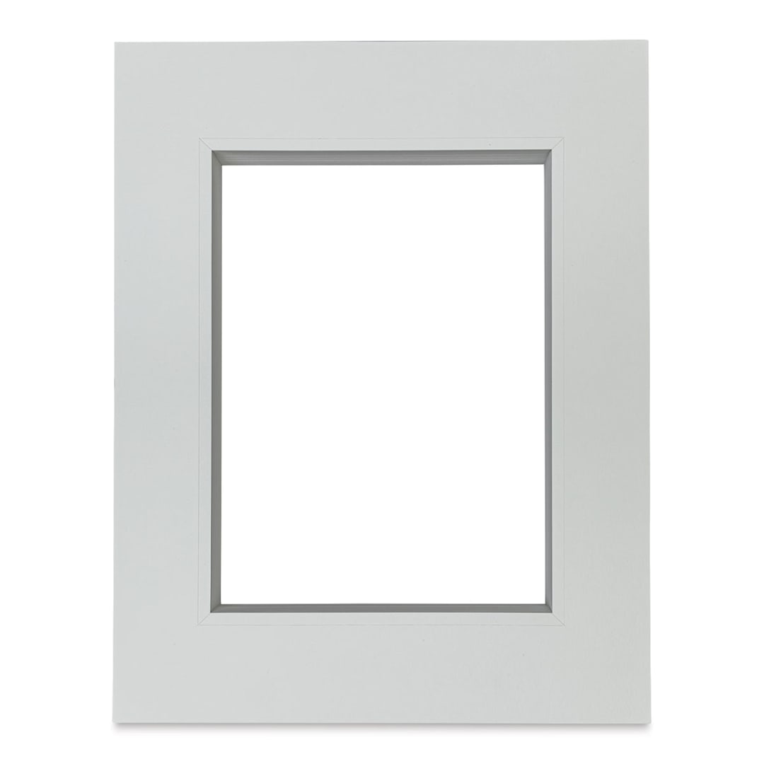 Open in modal - Stu-Art Economy Ready-Mats - 11'' x 14'' (8'' x 10'' Opening), Pkg of 50 - Front view of mat