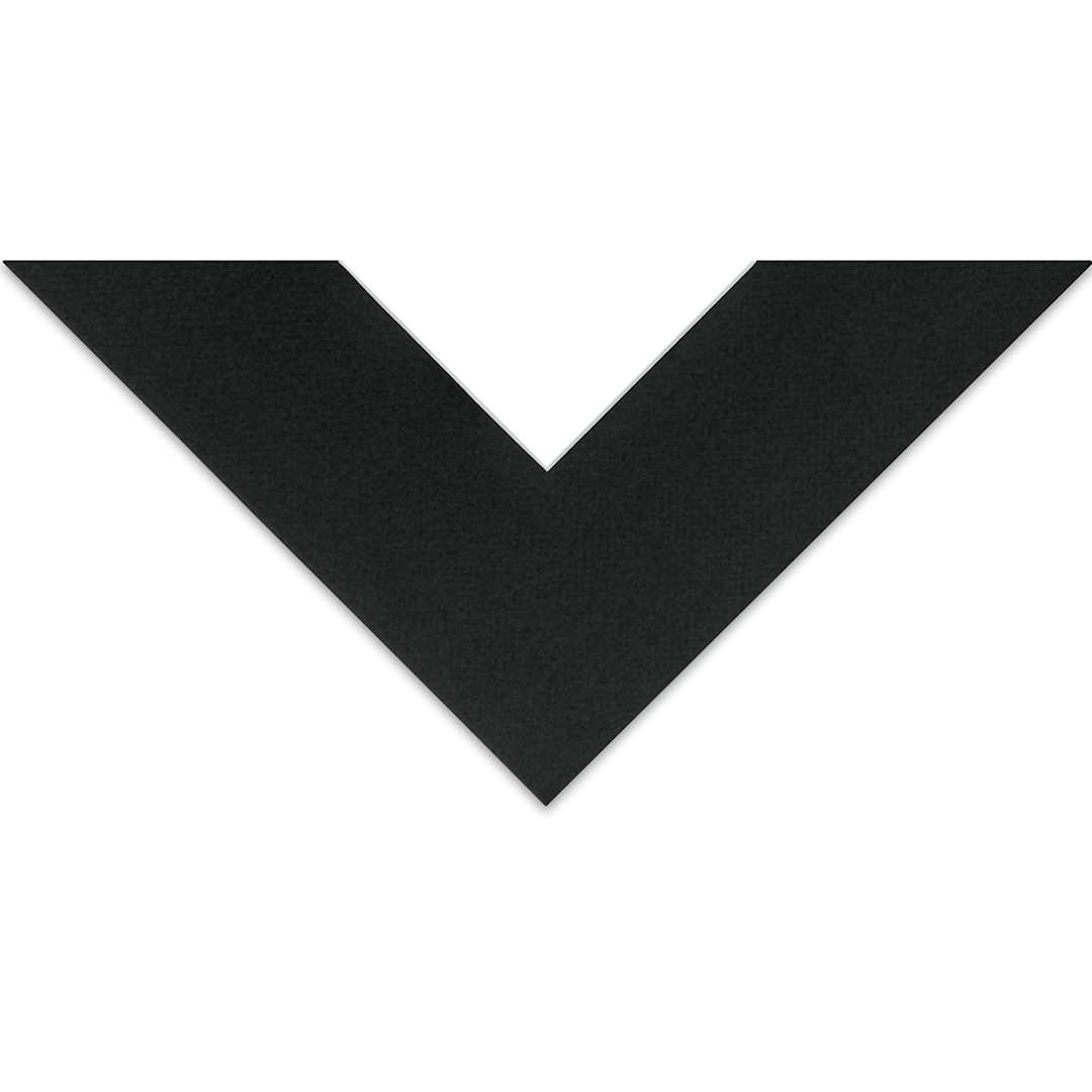 Open in modal - Blick Pre-Cut Mat - Raven Black, 10" x 10" (3-3/4" x 3-3/4" Opening)