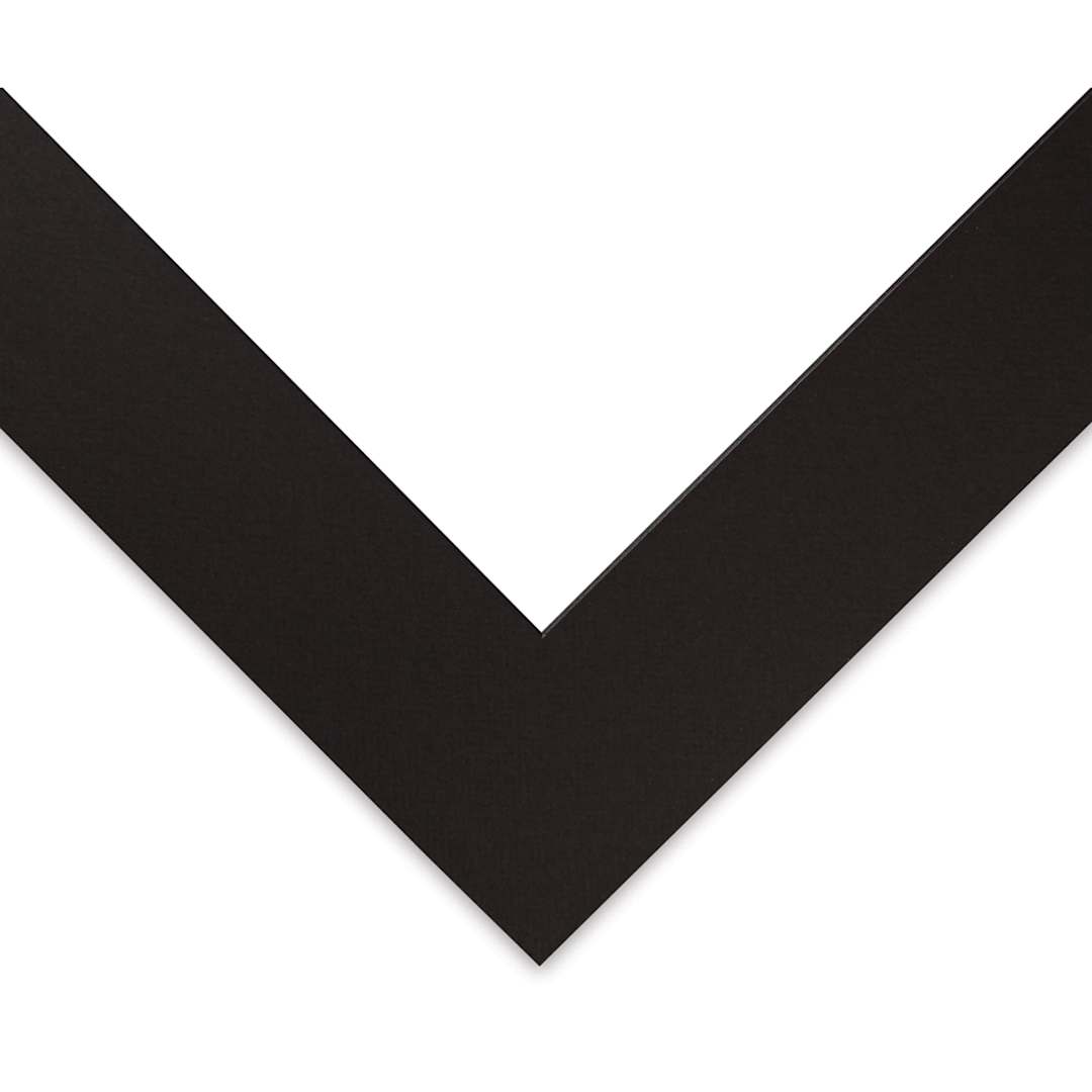 Open in modal - Blick Black Core Pre-Cut Mat - 18" x 24" w/ 11-3/4" × 17-3/4" opening