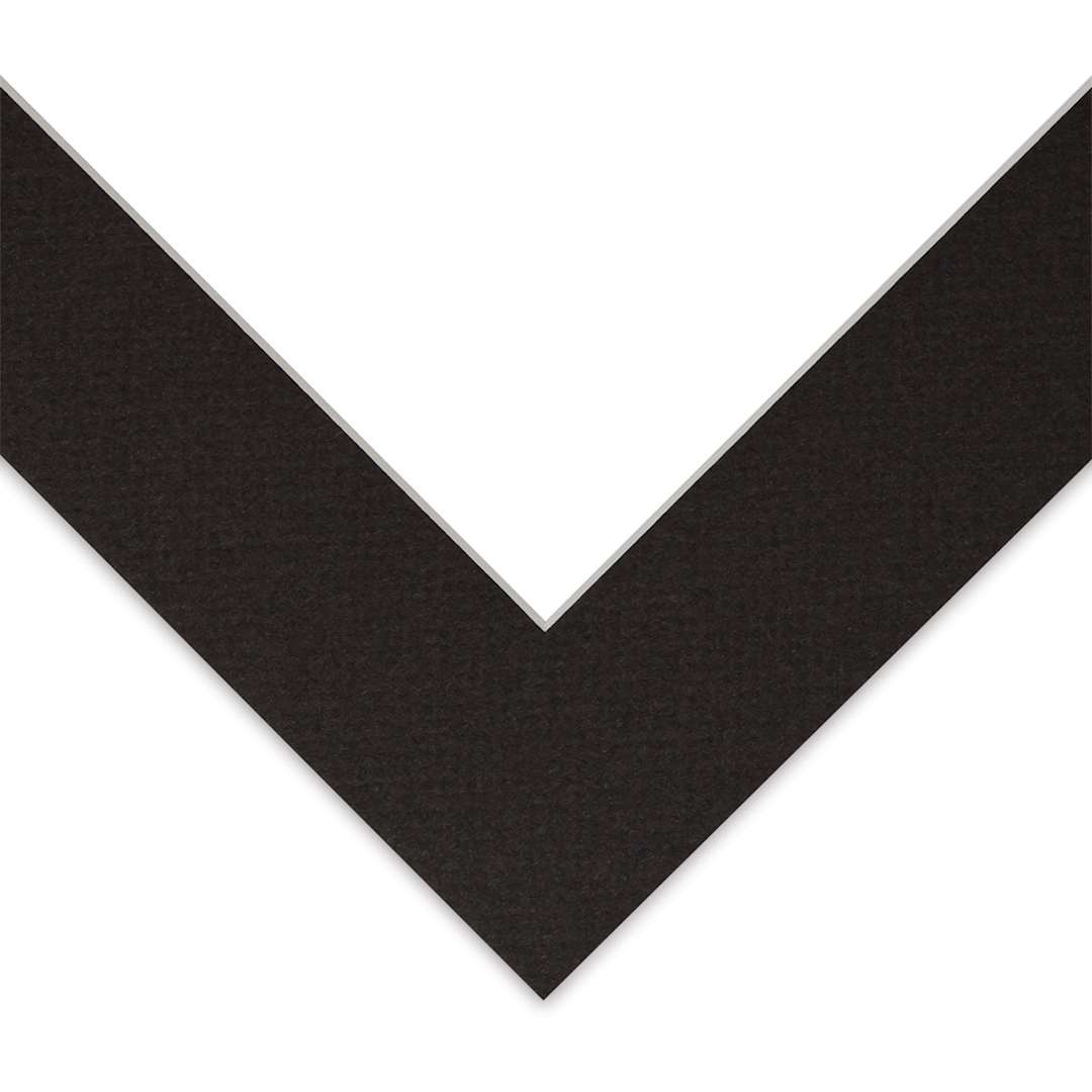 Open in modal - Blick Pre-Cut Mat - Raven Black, 9" x 12" (5-1/2" x 8-1/2" Opening)
