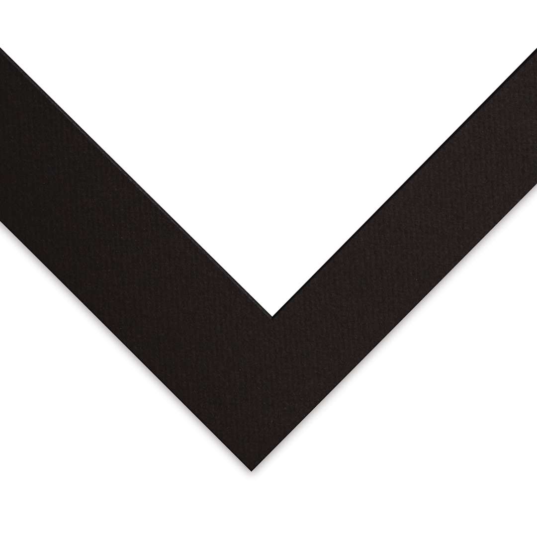 Open in modal - Blick Black Core Pre-Cut Mat - 12" x 16" w/ 8-1/2" x 11-1/2" opening