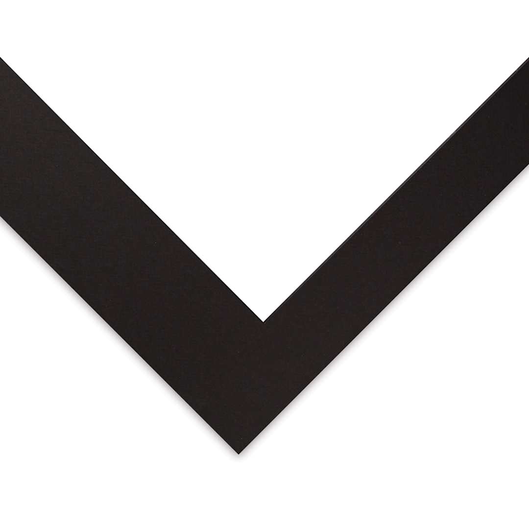Open in modal - Blick Black Core Pre-Cut Mat - 18" x 24" w/ 13-1/2" x 17-1/2" opening