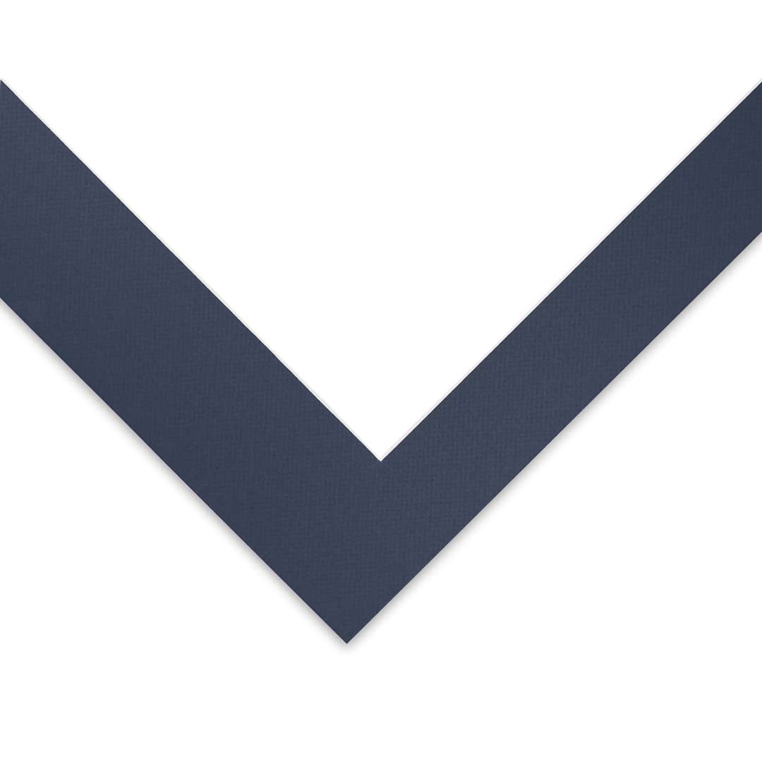 Open in modal - Blick Pre-Cut Mat - Newport Blue, 18" x 24" (13-1/2" x 17-1/2" Opening)