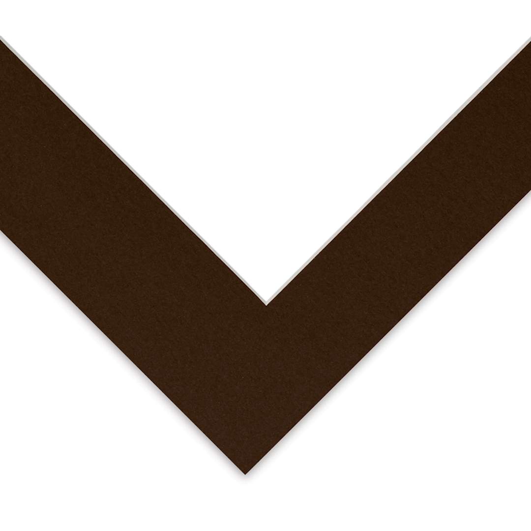 Open in modal - Blick Pre-Cut Mat - Sable, 11" x 14" (7-1/2" x 9-1/2" Opening)