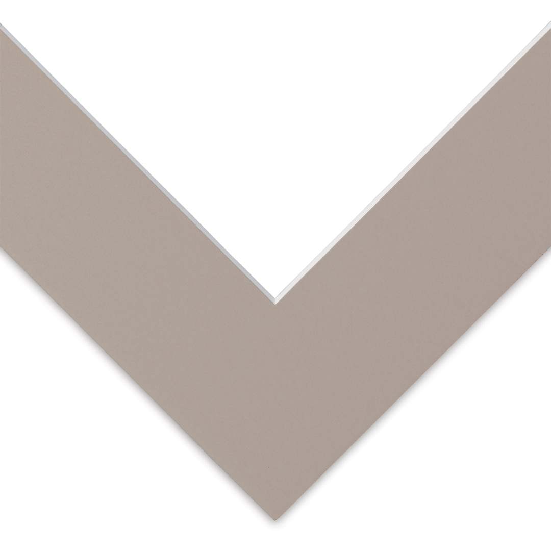 Open in modal - Blick Pre-Cut Mat - Umber, 8" x 10" (4-1/2" x 6-1/2" Opening)