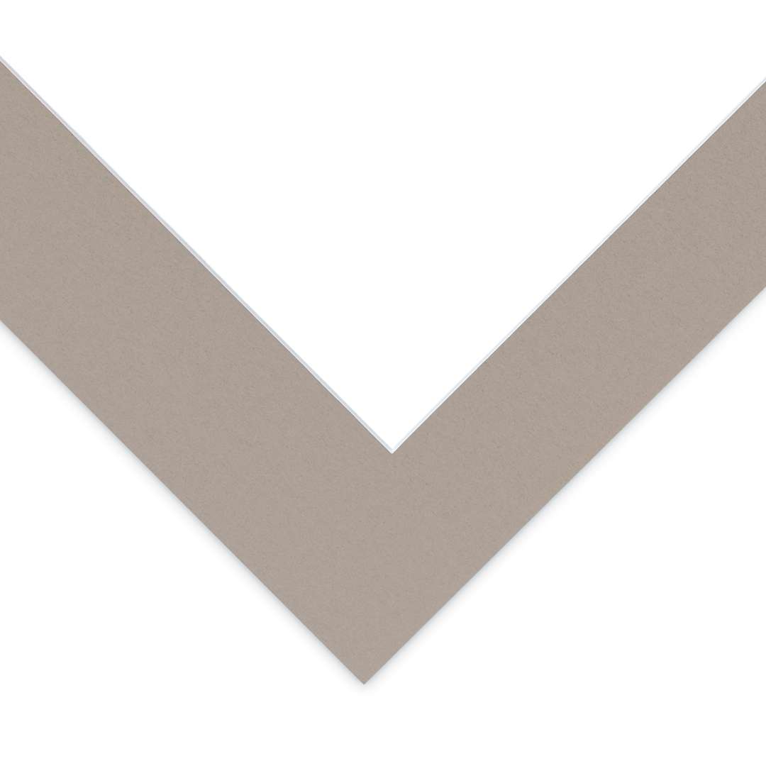 Open in modal - Blick Pre-Cut Mat - Umber, 11" x 14" (7-1/2" x 9-1/2" Opening)